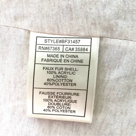 BB Dakota Keith Faux Fur Vest NWOTs - Picture 7 of 8